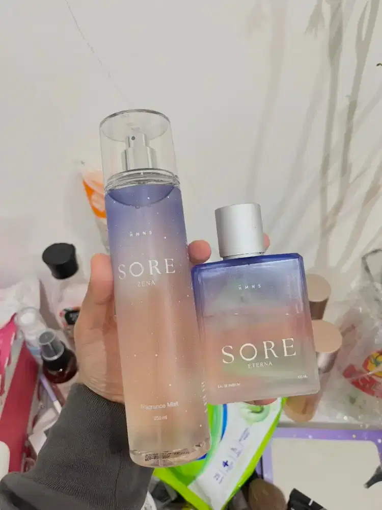 Bundling Hmns Sore mist dan parfum ori
