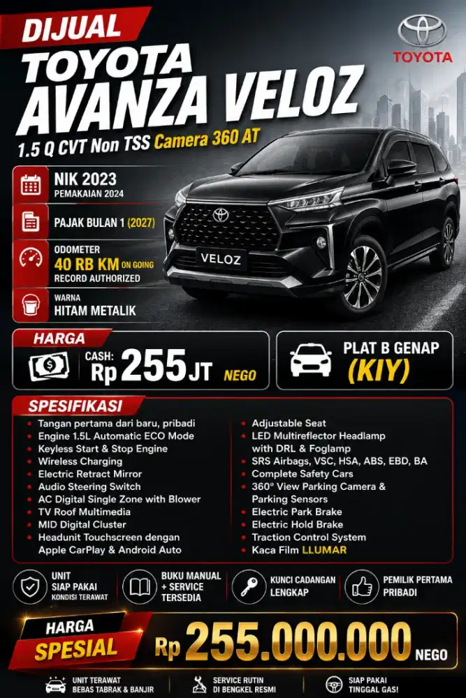 Toyota Avanza 2024 Bensin