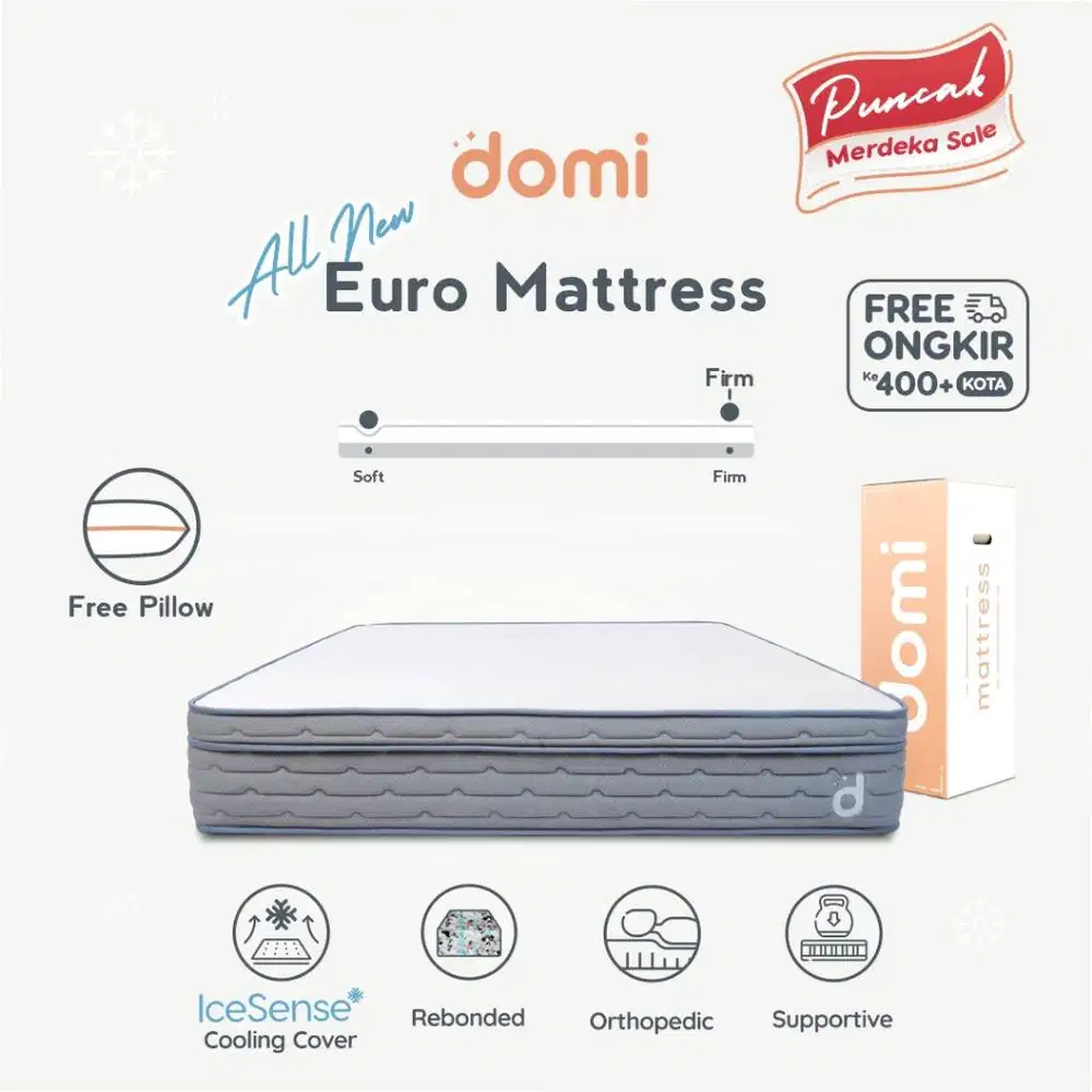 Kasur Domi Studio Mattress tebal 25 cm 100x200cm