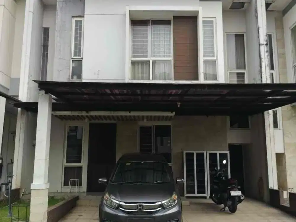 Rumah 2 Lantai Hadap Barat di Cluster Royal Blossom The Green BSD City