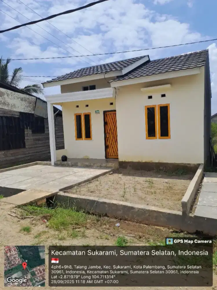 Rumah Subsidi Palembang DP 1 Juta – Talang Jambe – Tanah Luas