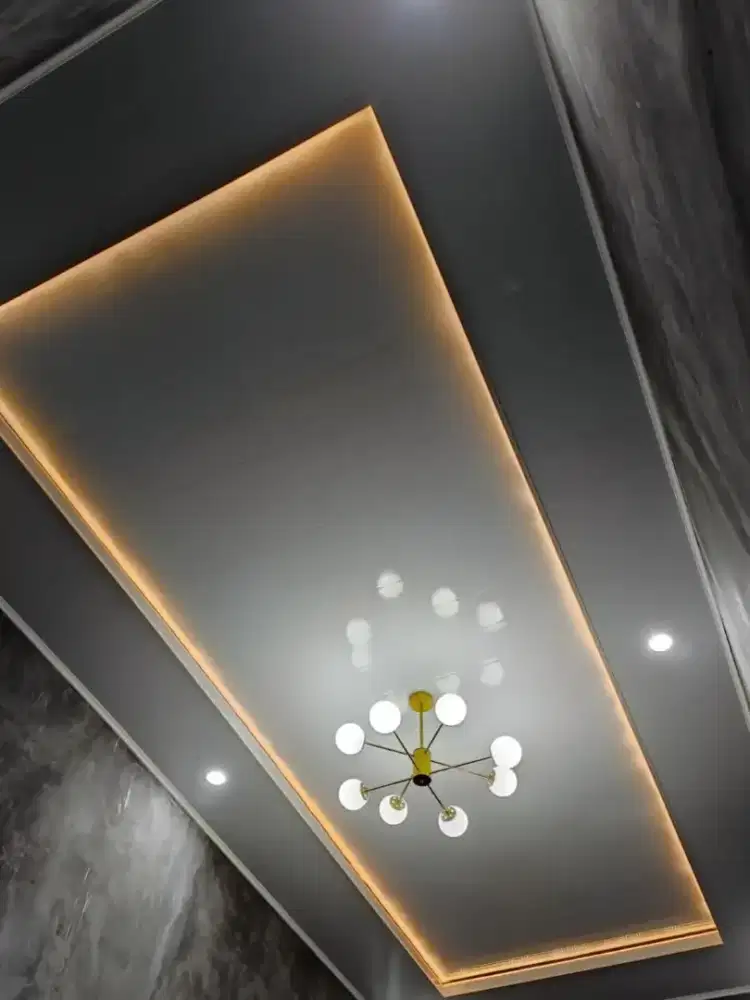 Promo Pemasangan Wpc Panel Kombinasi UV Board Marble