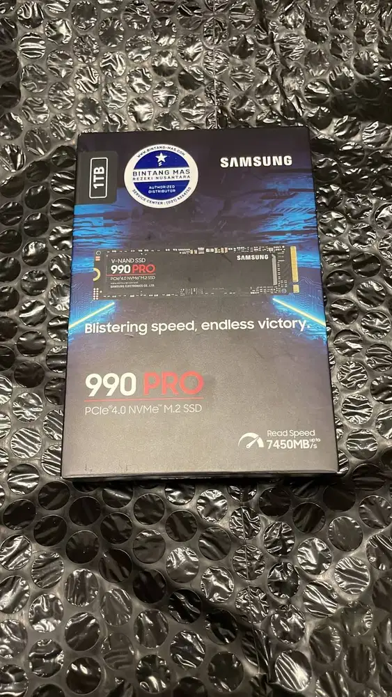 BU NVME SSD Samsung 990 PRO 1TB - BNIB NEW - GARANSI -STORAGE - NEGO
