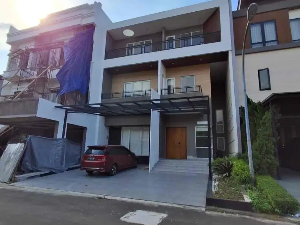 Rumah Baru 3 Lantai di Cluster Sutera Onix Alam Sutera Tangerang