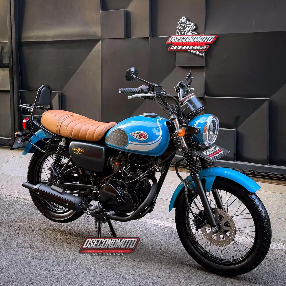 W 175 JAPSTYLE‼️VINTAGE KLASIK RETRO SIAP GAS W175  MOTOR JADUL