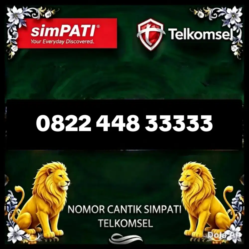 Nomor cantik simpati Telkomsel super