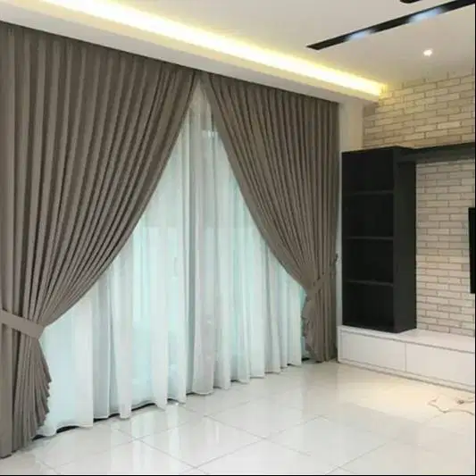 Jual Gorden Jendela & Pintu Gordyn Model Terbaru Wallpaper Dinding 3D