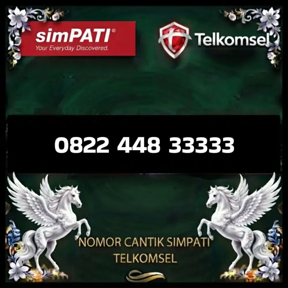 Nomor cantik simpati Telkomsel super Ju