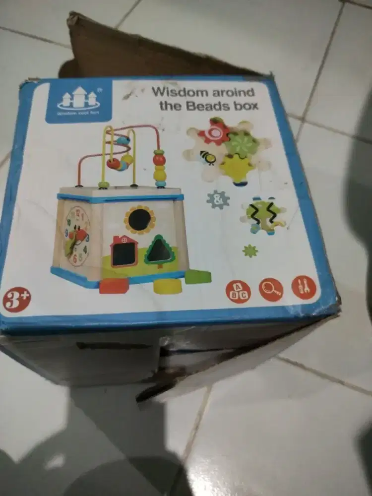 mainan anak edukasi bahan Woods