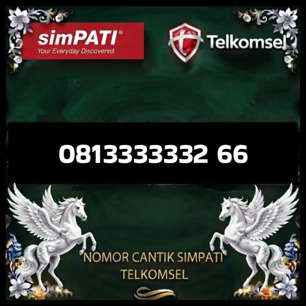Nomor cantik simpati Telkomsel super