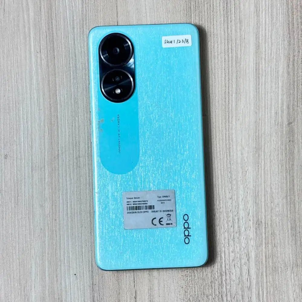 OPPO A58 8/128GB Unit Only All Normal