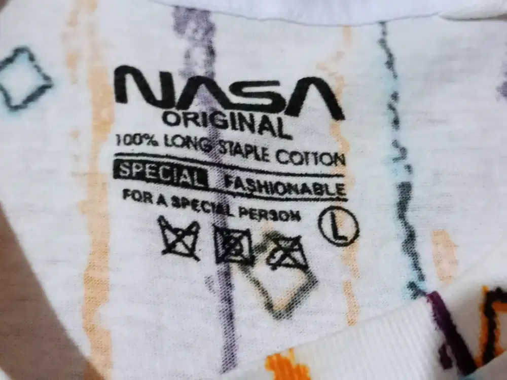 Kaos T Shirt NASA Original