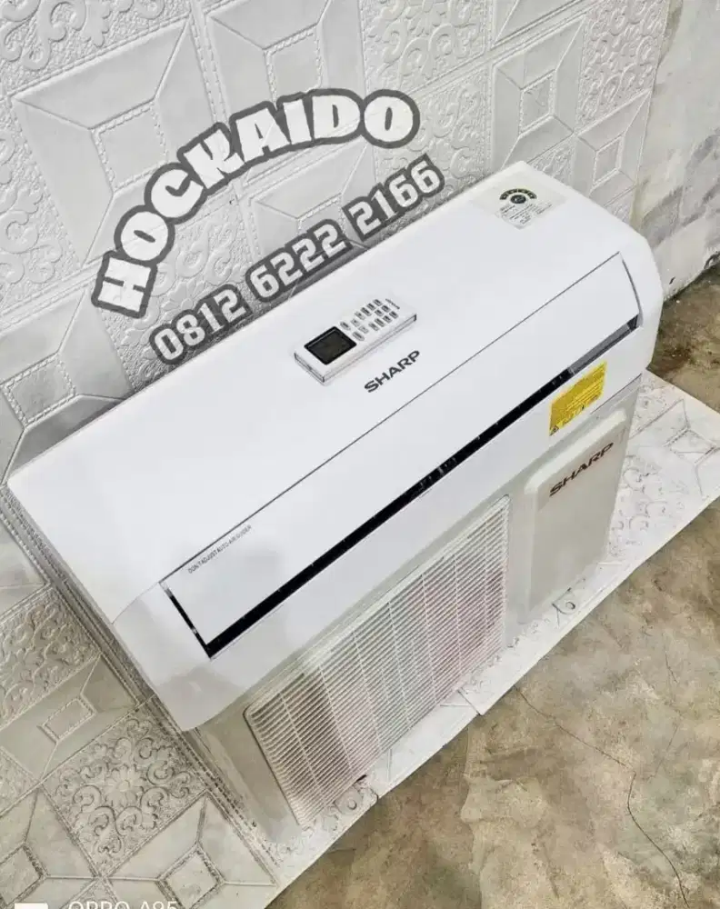AC SHARP 1/2 PK LIKE NEW LOW WATT