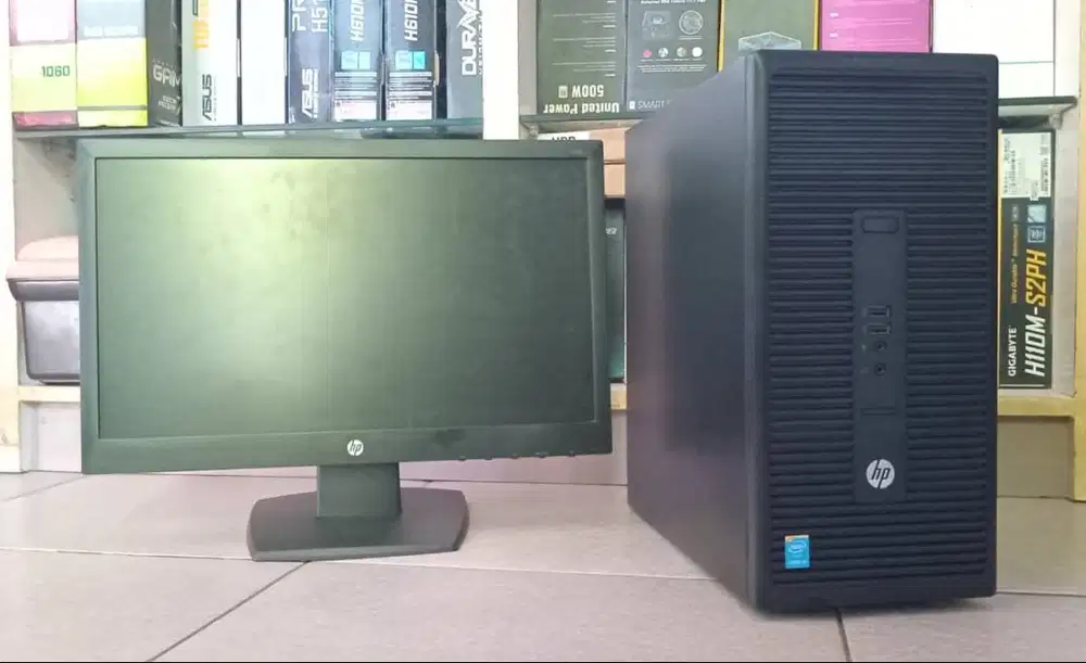 PC Buil UP HP Core i3 Gen4 Fullset Siap Pakai