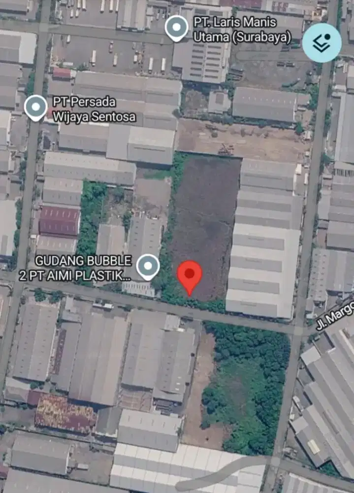 DIJUAL TANAH MARGOMULYO 
PERMAI
