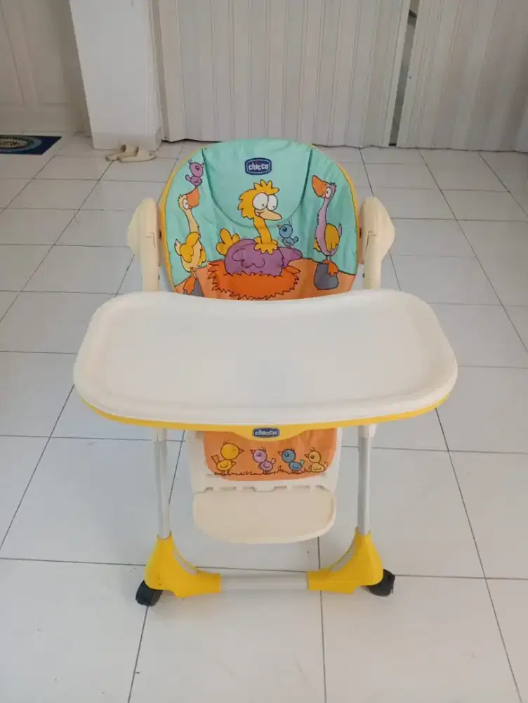 Baby Chair High Tinggi Chicco Original Bekas Tempat Duduk Makan Anak