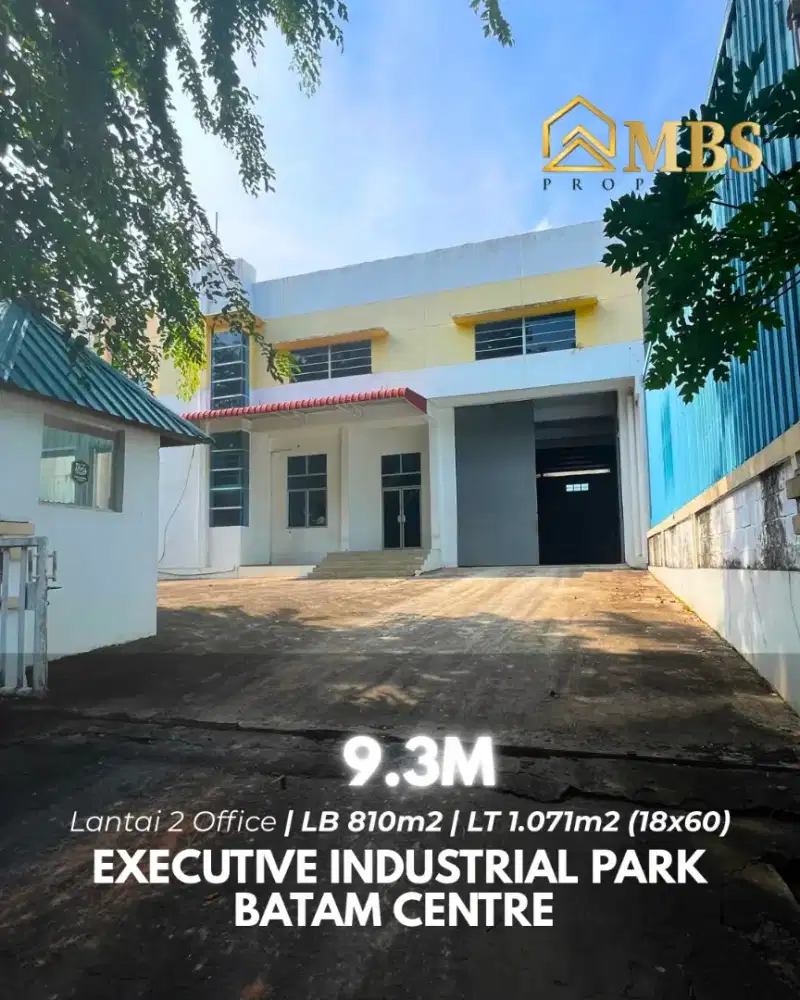 DiJual
1 Unit GUDANG EXECUTIVE INDUSTRIAL PARK, 
Batam Centre
