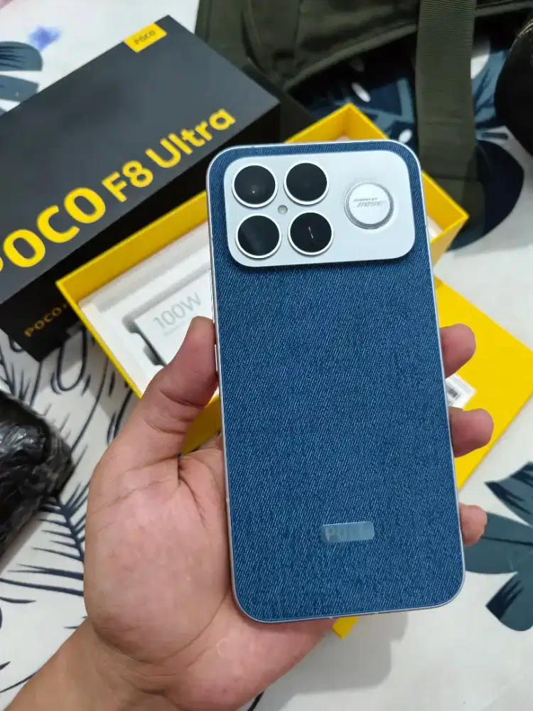 POCO F8 ULTRA Denim Blue RAM 16GB / 512GB Fullset Ori Mulus