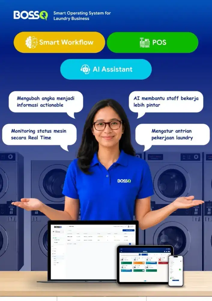 Sistem laundry AI