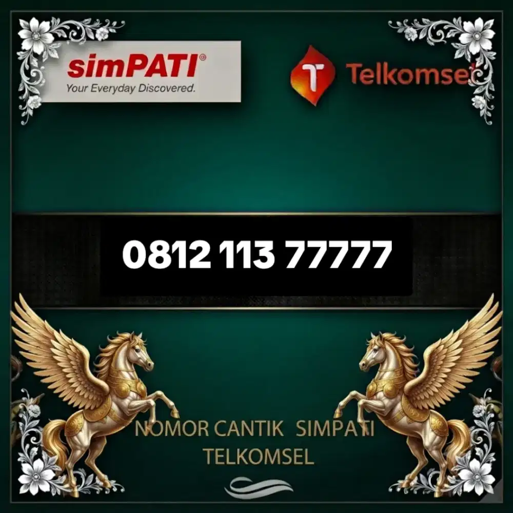 Nomor cantik simpati Telkomsel super