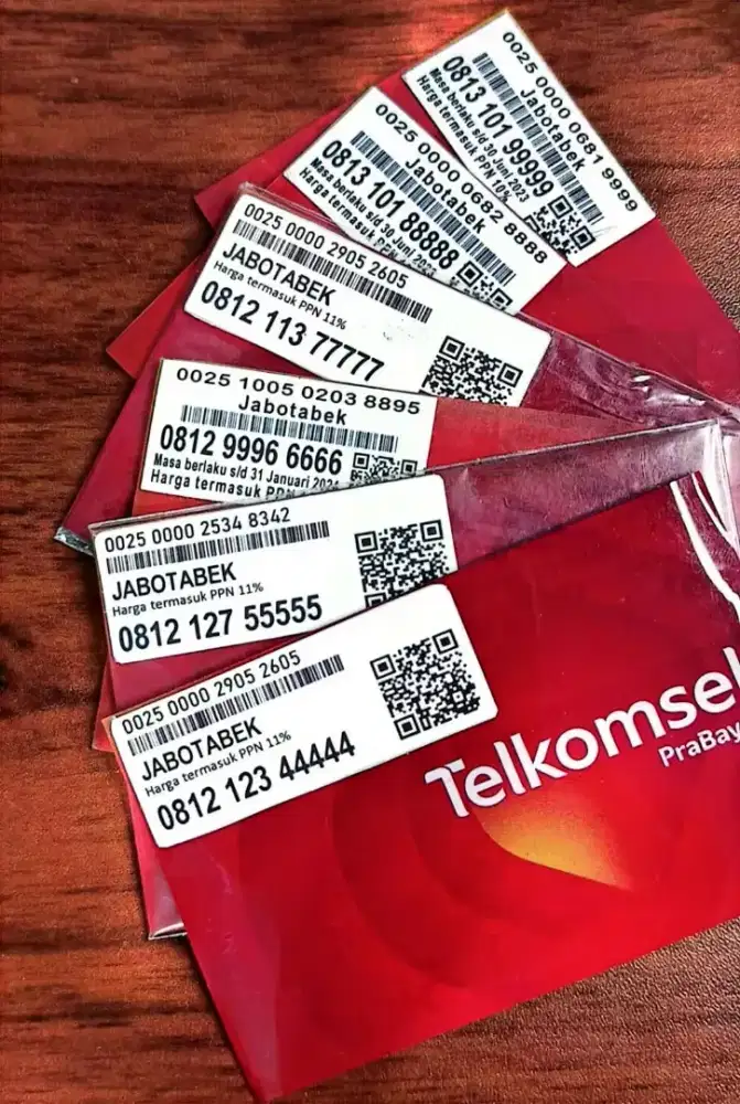 Nomor cantik simpati Telkomsel super