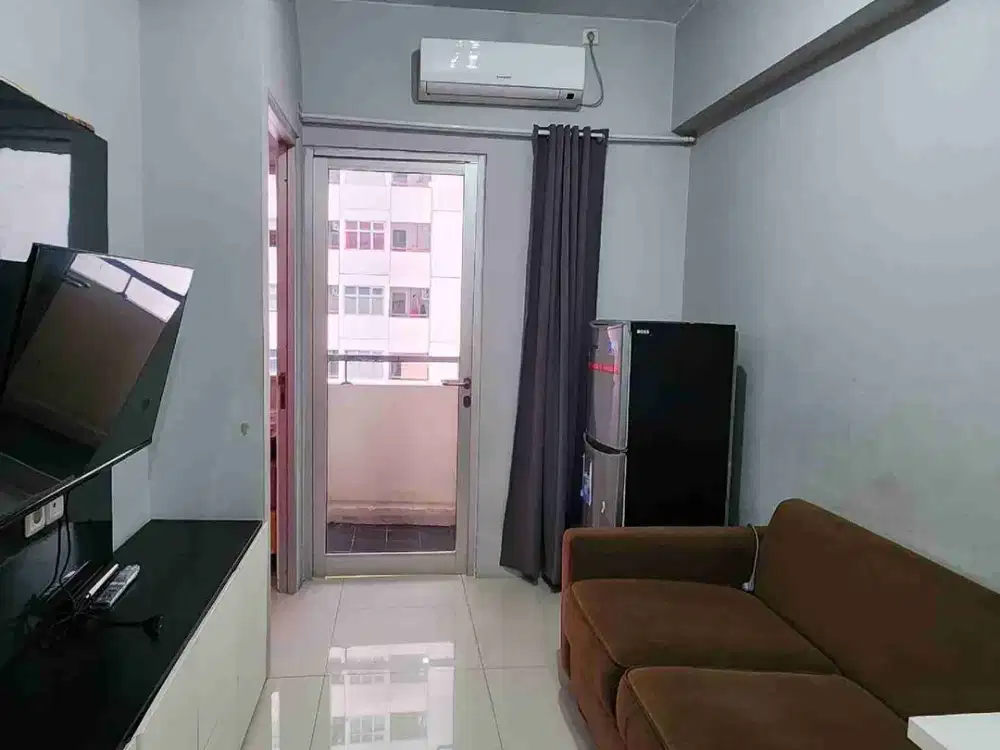 apartement gunawangsa tidar 2 kamar furnish tengah kota murah