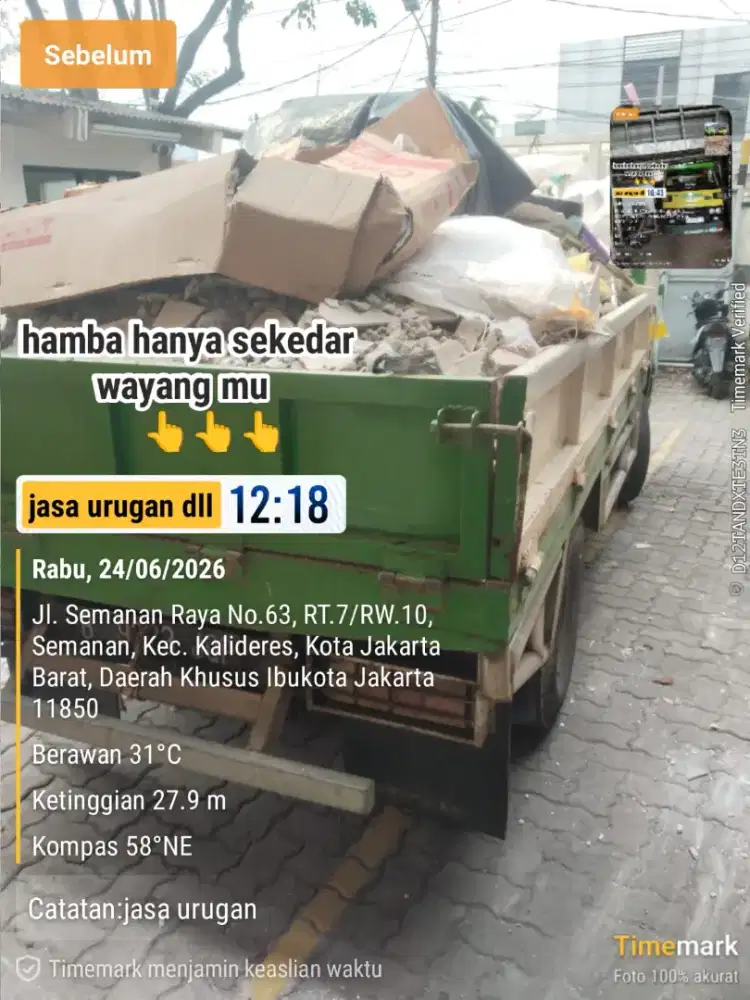 JASA BUANG PUING & SAMPAH PROYEK