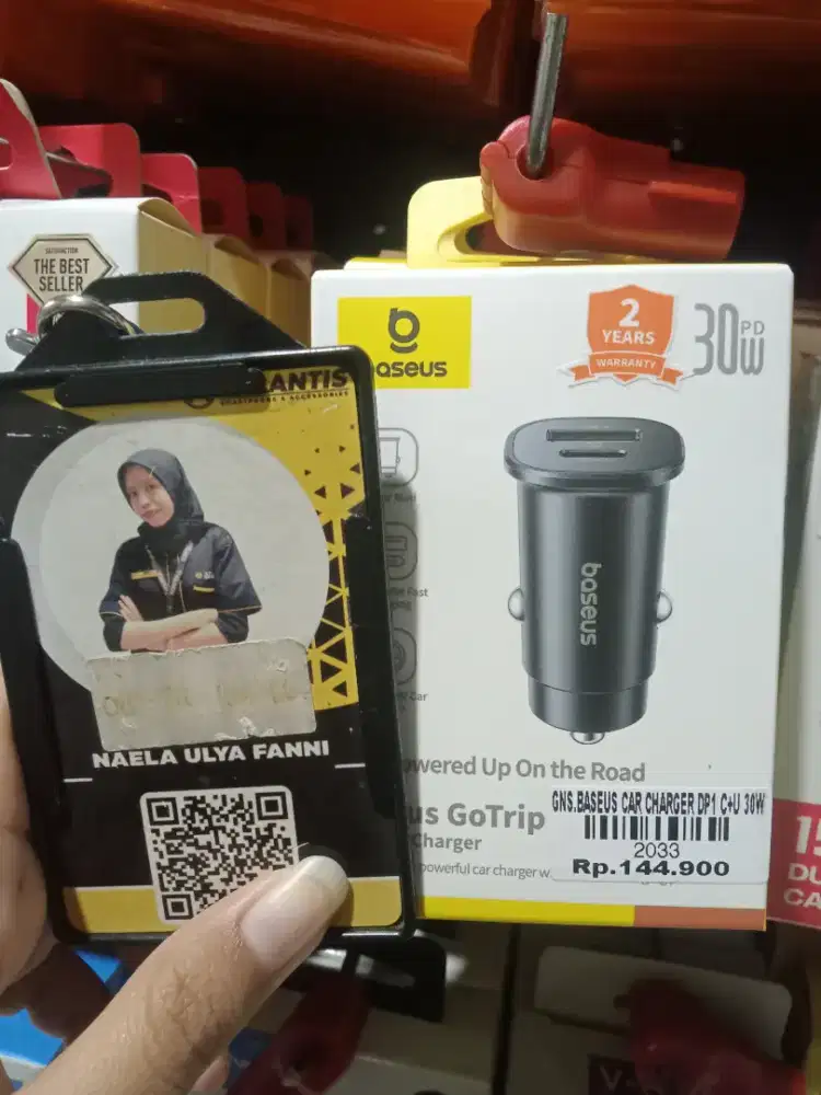 BASEUS CAR CHARGER DP1 C+U 30W| ATLANTIS DAHSYAT