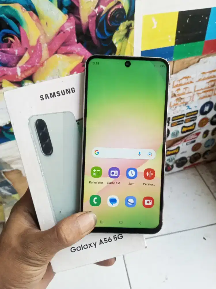 Samsung A56 5G ram 8/256 Kel hp cas box