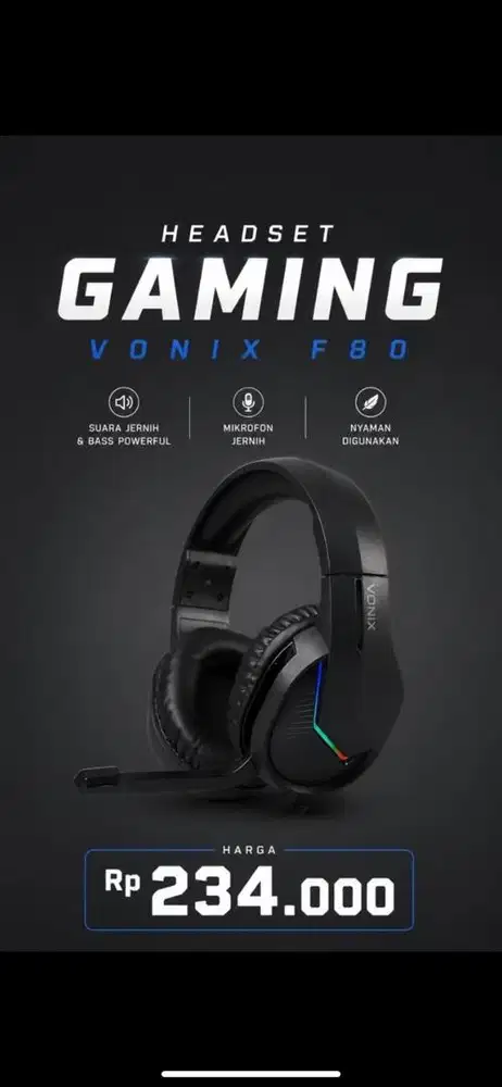 Headset rexus Vonix F80