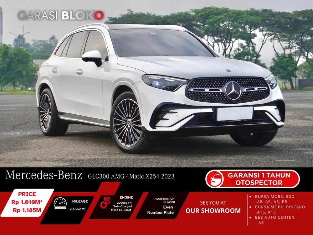 Warranty ON - Mercedes Benz GLC300 AMG 4Matic (X254) EQ-Boost CKD 2023