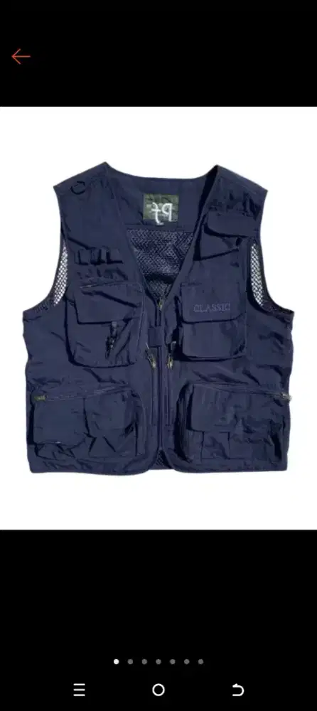 Vest tactical thrift