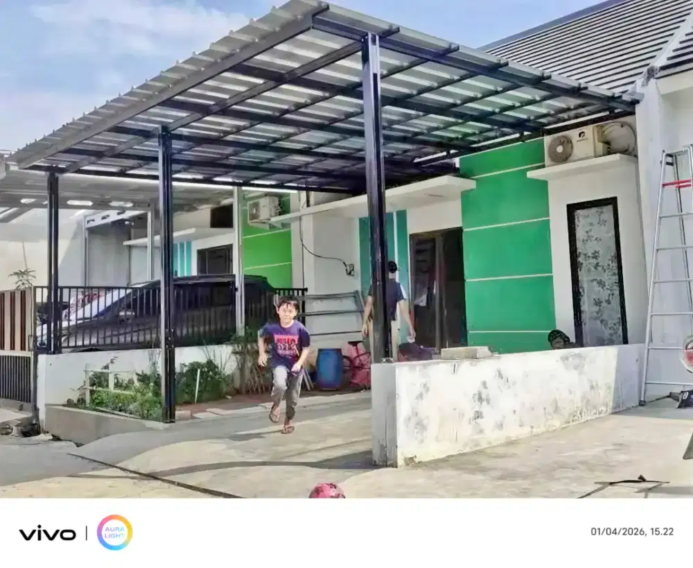 Jasa pasang kanopi baja ringan