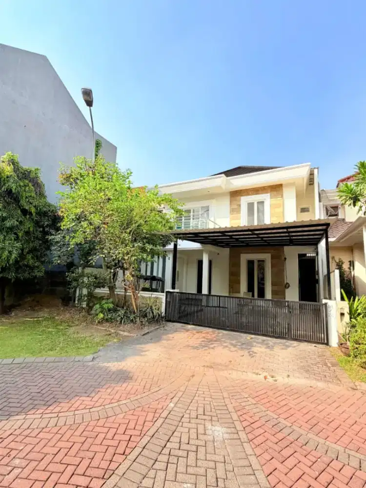 DISEWAKAN RUMAH DI WISATA BUKIT MAS SBY CLUSTER MADRID SIAP HUNI