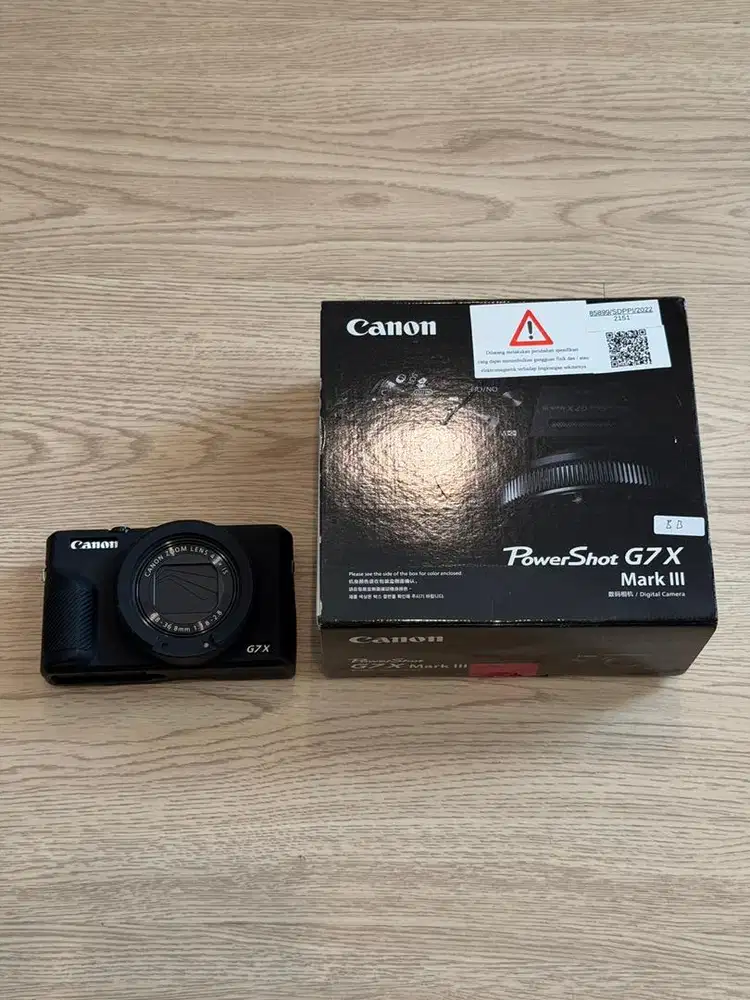 Canon G7 X Mark III Like New