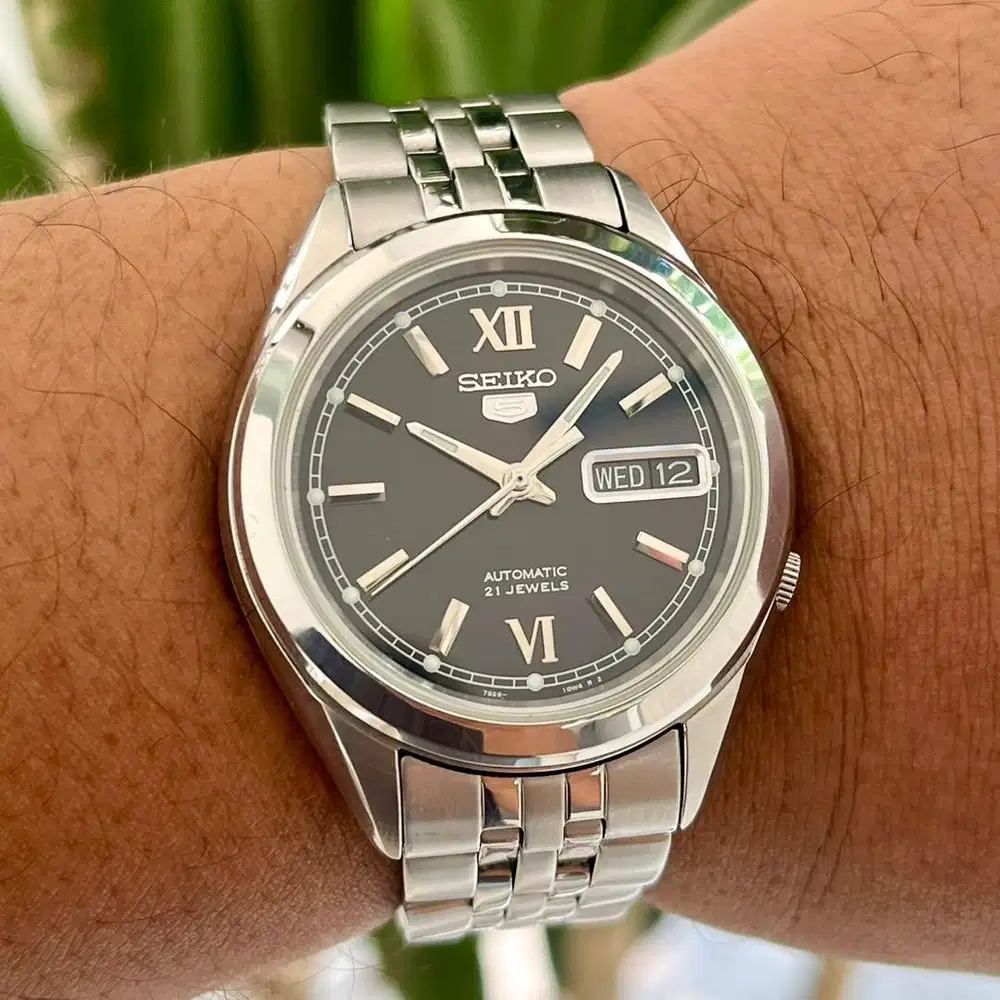 Seiko Five Black Mika Automatic