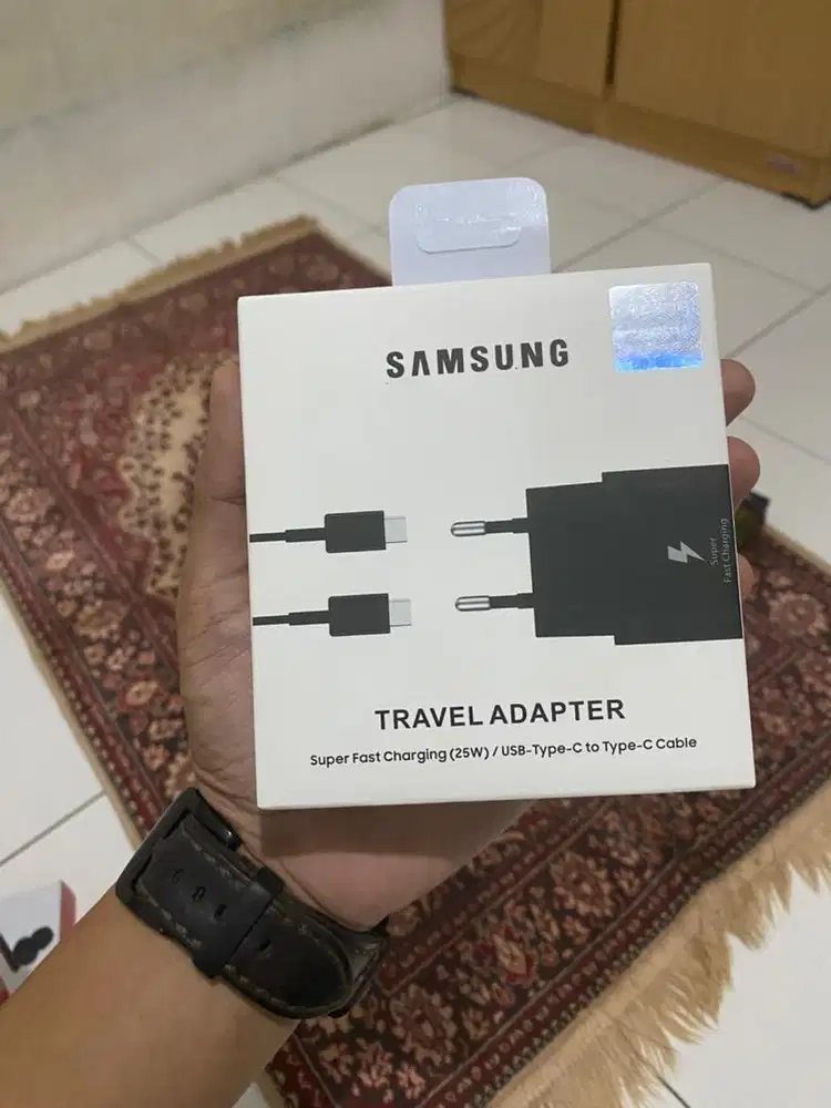 Carger satu set Samsung ori baru segel