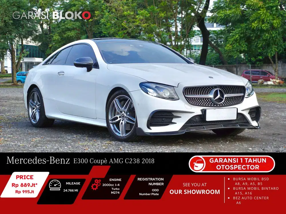 Mercedes E300 Coupè  AMG C238 2018
