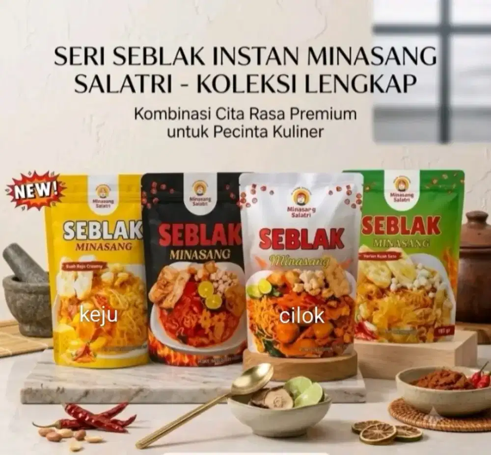 Seblak instan minasang