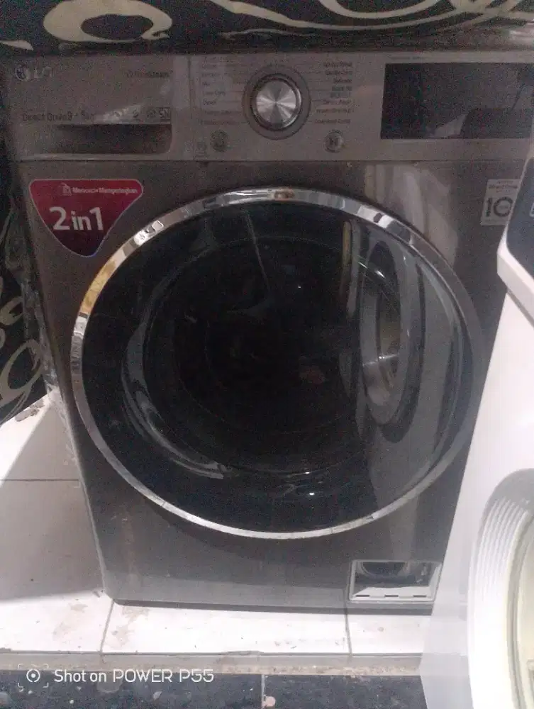 mesin cuci kap.9 kg model baru