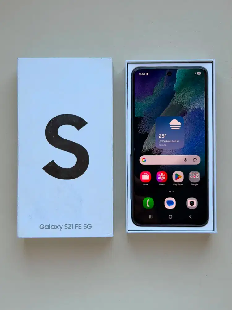 Samsung S21 FE 5G 8/256gb - Graphite - Resmi Indo