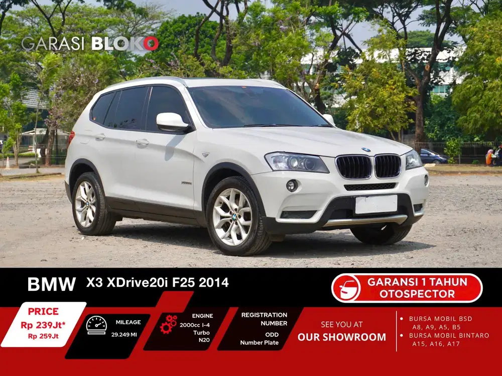 BMW X3 F25 xLine xDrive20i 2014 / 2015