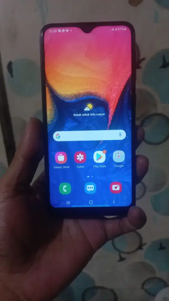 Samsung A10 INTERNAL 32GB/RAM 2GB masih 100% orijinal nya semua