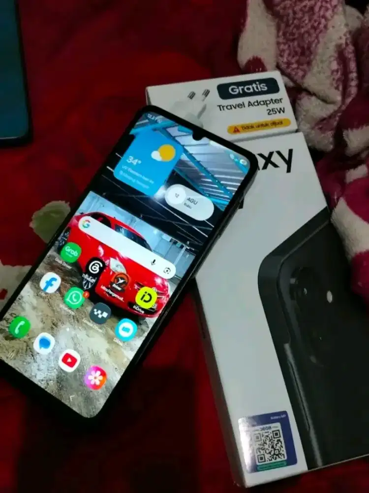 Samsung A07 4/64 lengkap