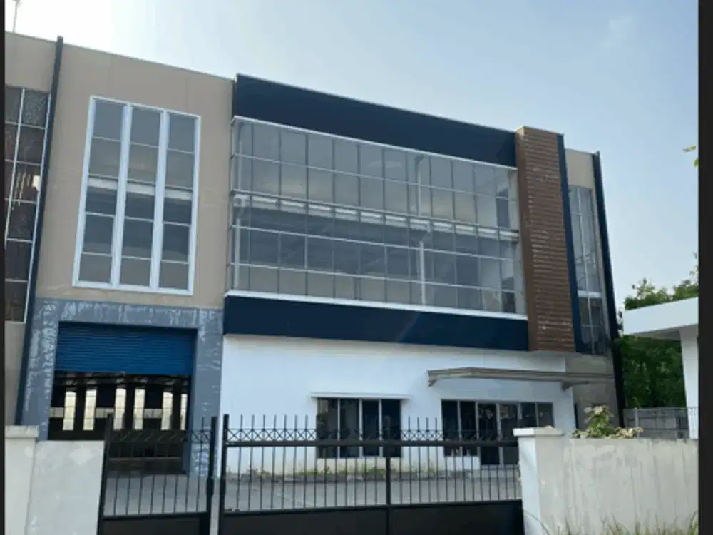 DIJUAL GUDANG DAN GEDUNG 3 LANTAI DI DELTA SILICON