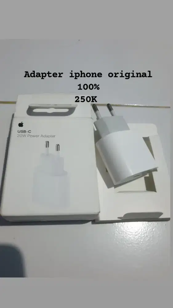 Adapter iphone original 100% iBox. Ada unit