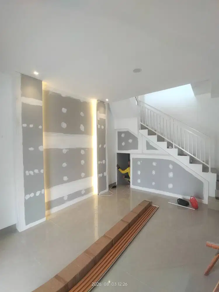 Penyekat ruangan rumah outdoor dan indoor partisi gypsum grc