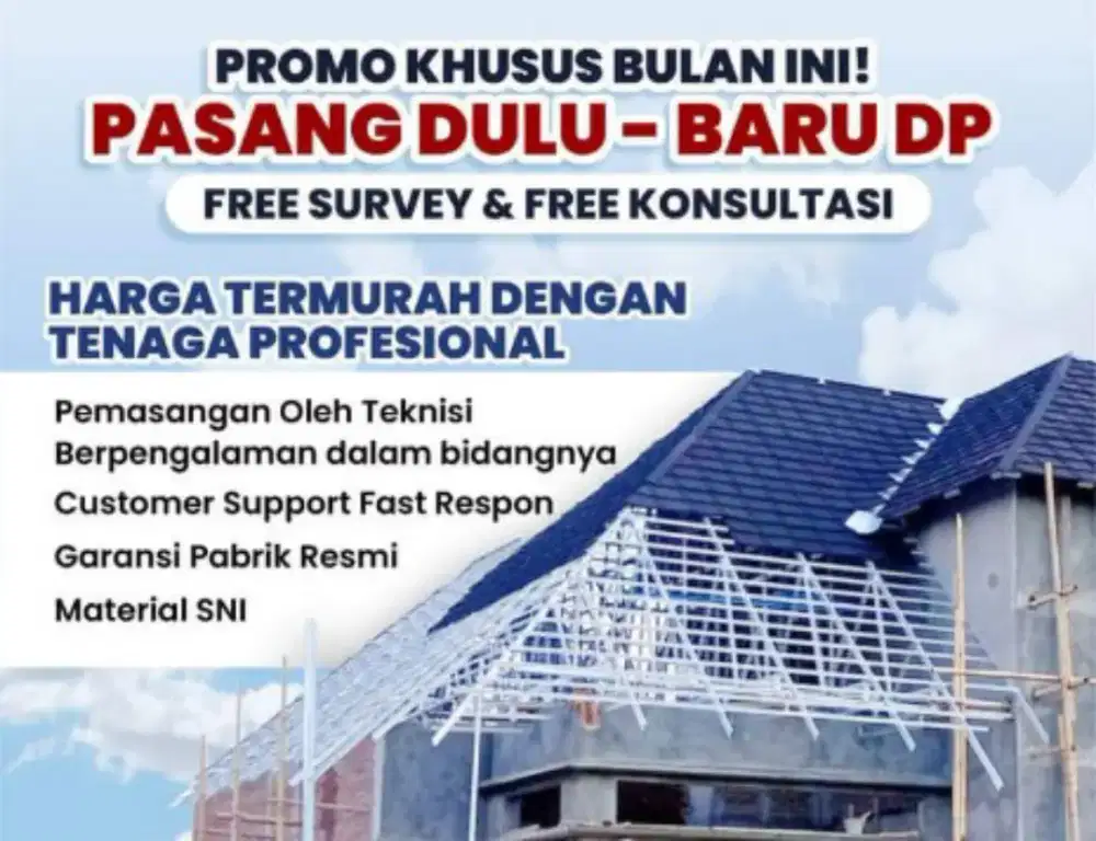 Baja ringan dan plafon pvc bergaransi