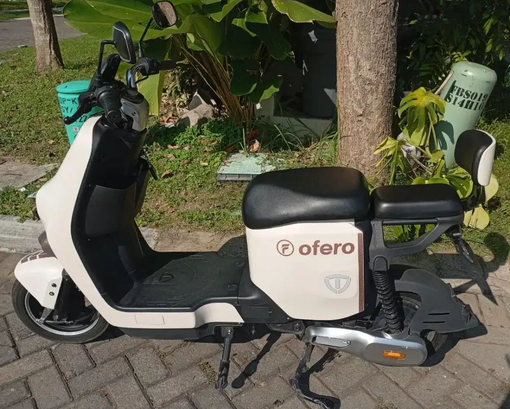 Sepeda listrik ofero stareer aurora brown