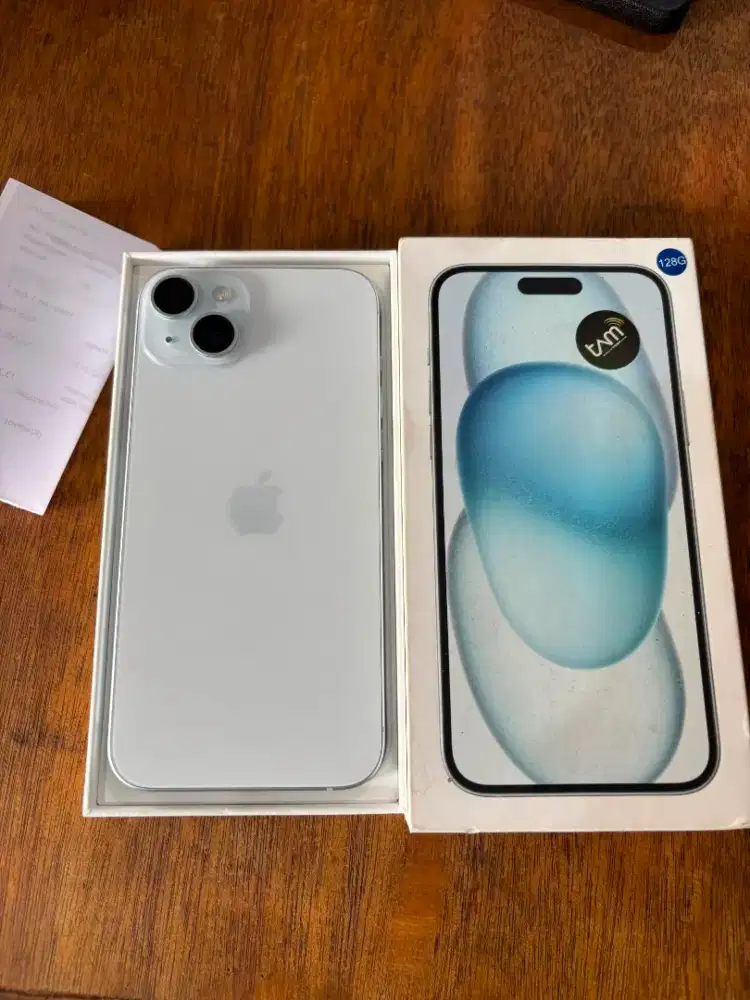 iPhone 15 Plus 128 Blue Resmi iBox